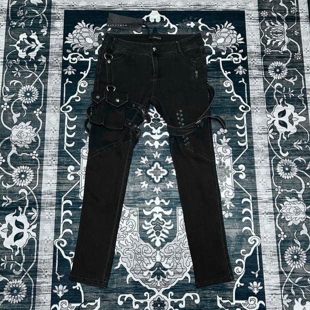 Punk Rave 펑크 레이브 스키니 바지 고스 vkei v-kei