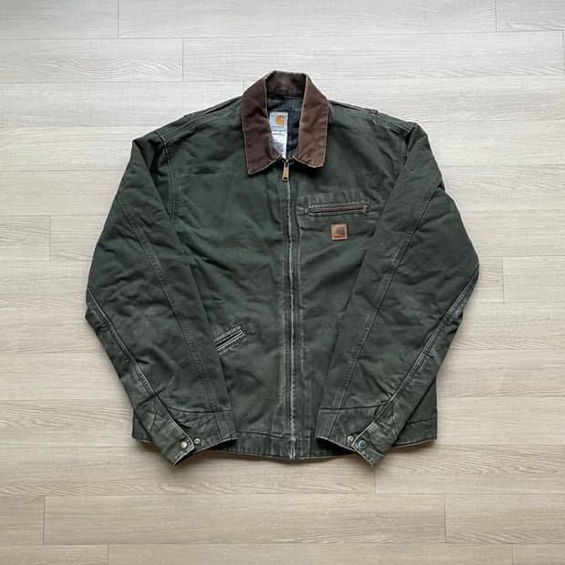 칼하트 J97 디트로이트 자켓 모스그린 mos XL carhartt