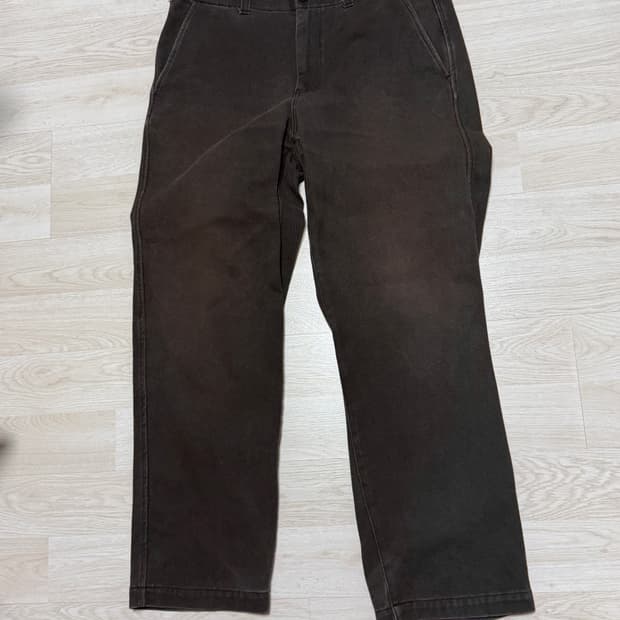 스투시 그레이 코튼 팬츠 팝니다