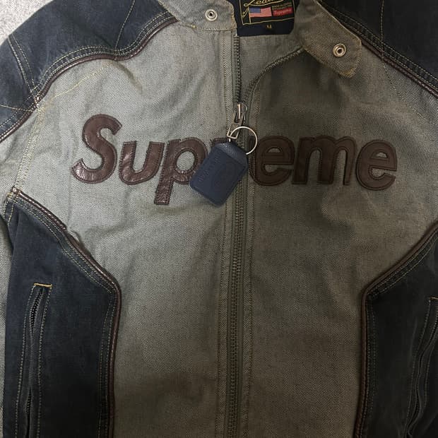 슈프림 x 밴슨 코듀라 데님 자켓