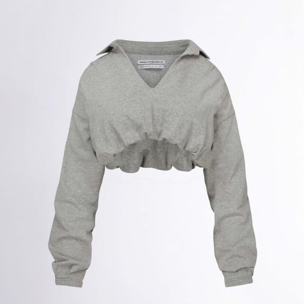 스컬프터 Sweatshirt Melange Gray