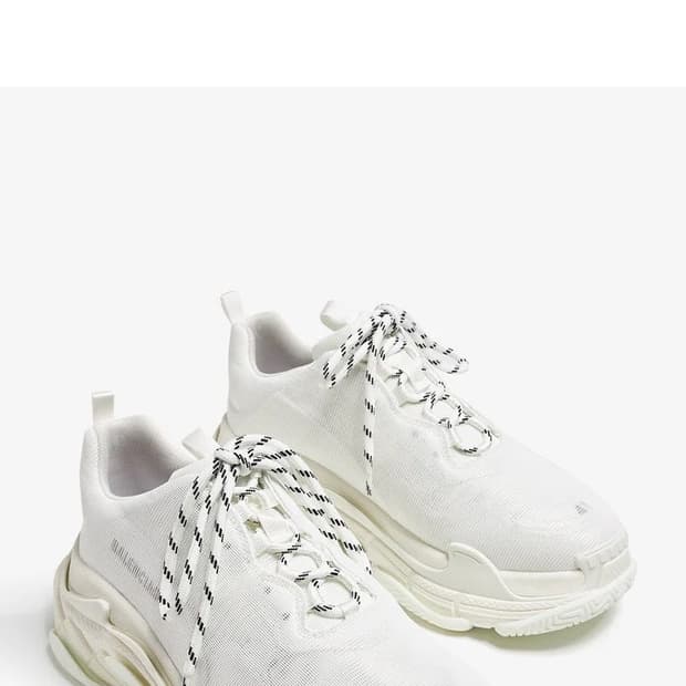  발렌시아가 트리플s 매쉬 스니커즈