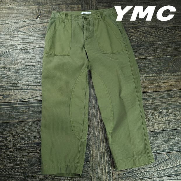 [YMC] 밀리터리 퍼티크 팬츠 올리브 M20674