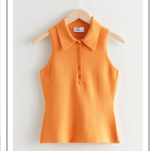 앤아더스토리즈 카라 나시니트 탑 S