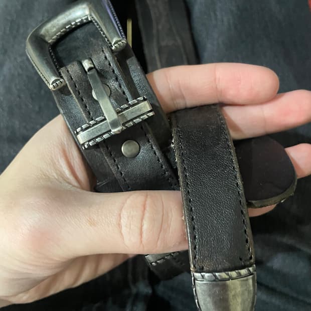 생로랑 웨스턴 벨트 85