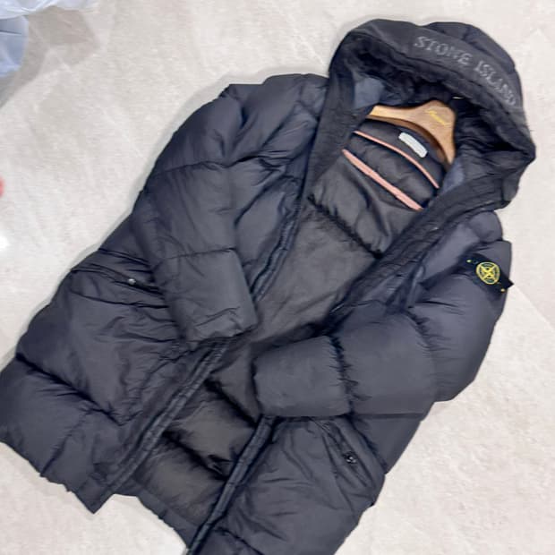 19FW 스톤아일랜드 크링클랩스 롱패딩 (XL)