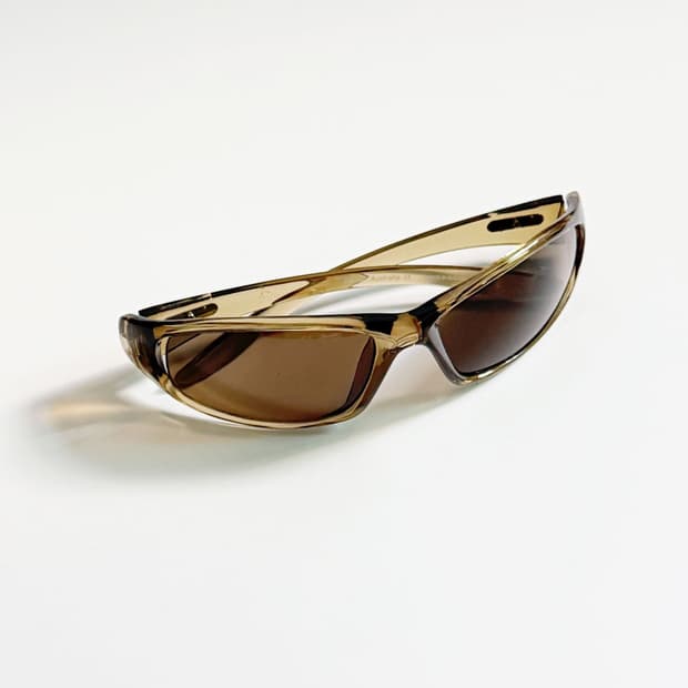 90s DIRTY DOG 엠버 브라운 스포티 틴트 빈티지 선글라스