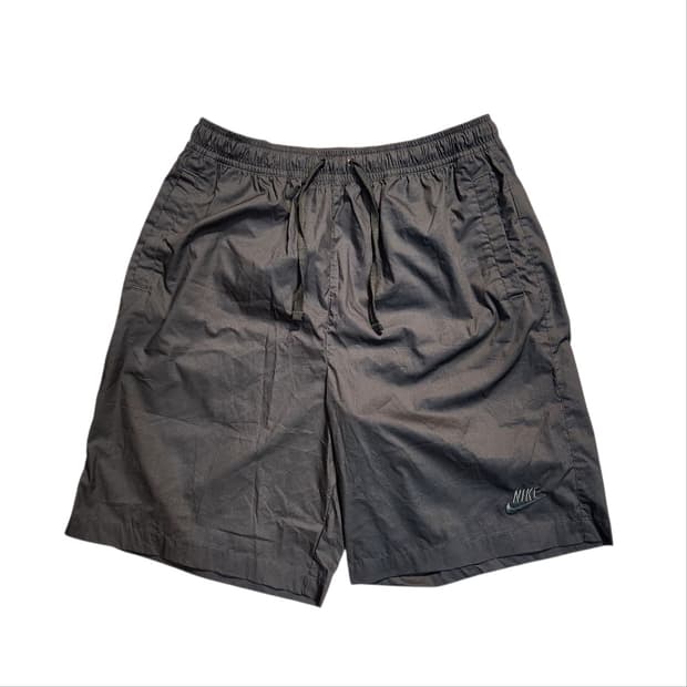 나이키 블랙 오버핏 반바지 (새상품)