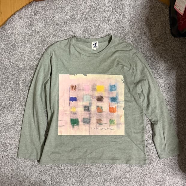 이세이미야케 hai 스포팅기어 아트웍 롱슬리브