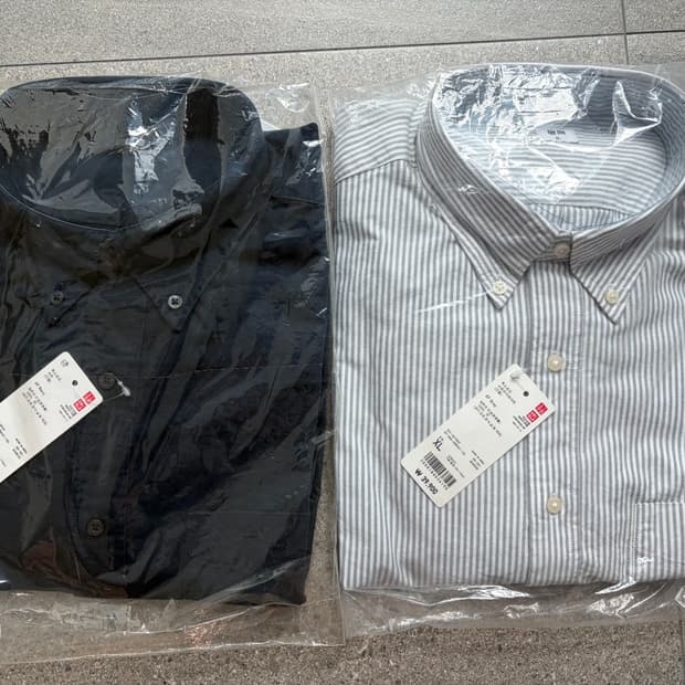 유니클로 옥스포드 셔츠 XL