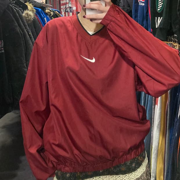 [IM] 나이키 미드스우시 웜업 레드