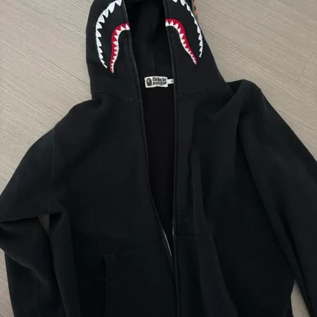 베이프 후드집업