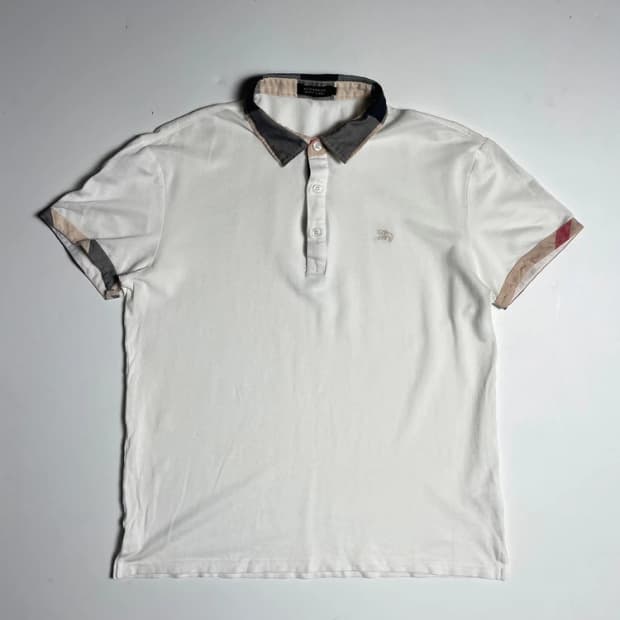 버버리 00's 블랙라벨 PK 폴로 반팔 티셔츠 R1063