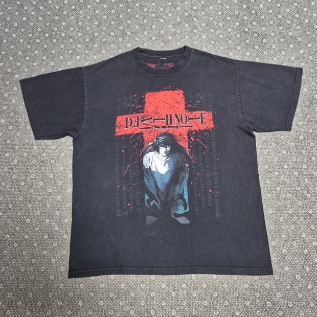 [M] 데쓰노트 오피셜티셔츠 -375