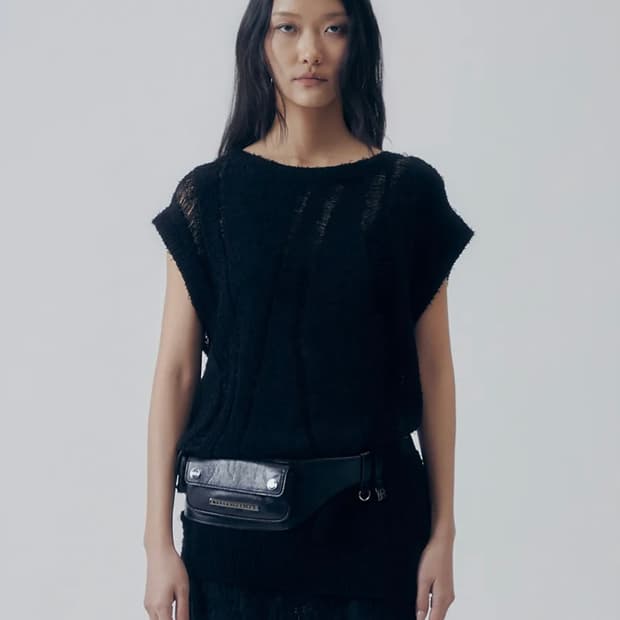 트리밍버드 Textured Knit Vest 