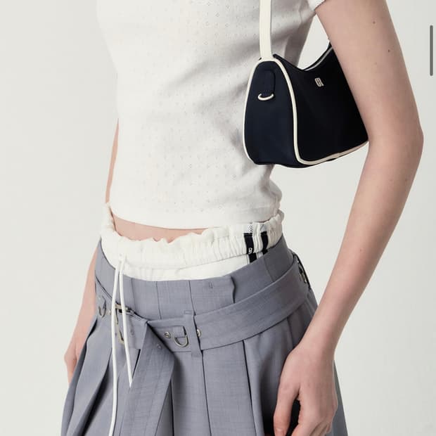 GROVE 그로브 핍 호보백 네이비