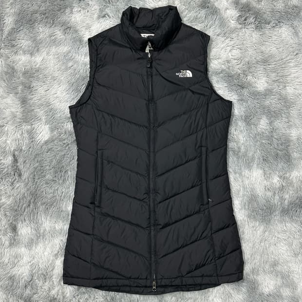 노스페이스 화이트라벨 여성 패딩조끼 블랙 L