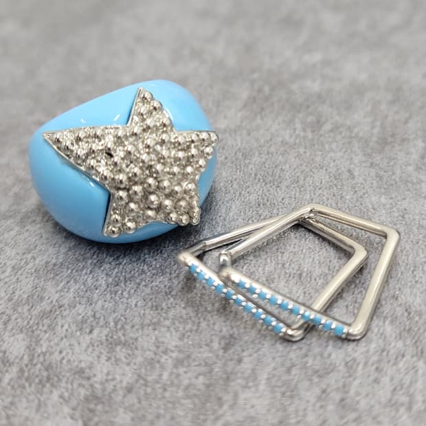 star ring set