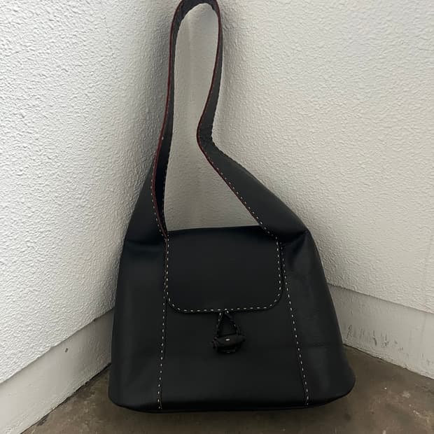 Vintage 리얼레더 숄더백