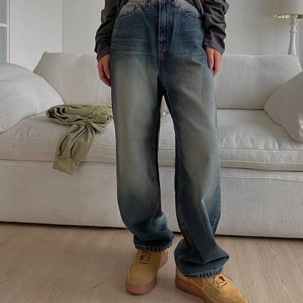 OOTJ 진청 데님팬츠