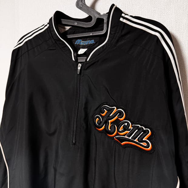 미즈노 아노락 바람막이 점퍼 웜업