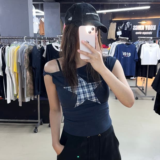 디스이이즈너버댓x뉴에라 블랙 볼캡
