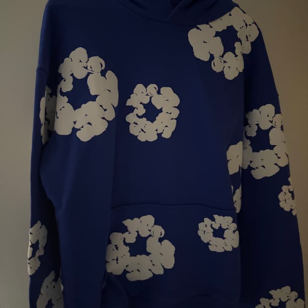 데님티어스 후드티 로얄블루 L