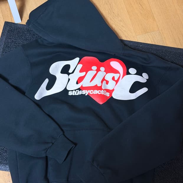 스투시 x CPFM 콜라보 후드티