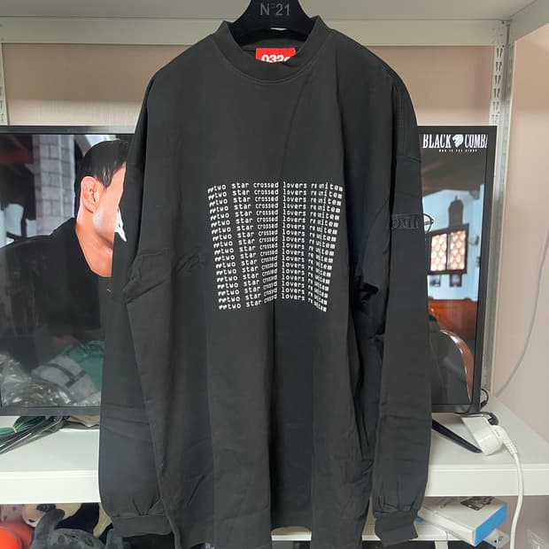 032c 오버사이즈 스웻셔츠