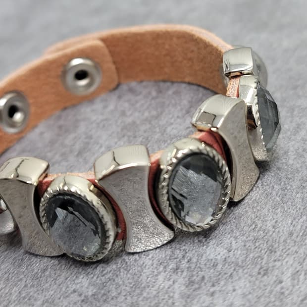 vintage leather bracelet