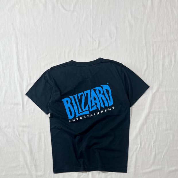 블리자드 blizzard 빅로고 반팔티 상품이미지1
