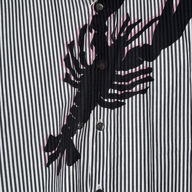 드리스반노튼 스트라이프 셔츠