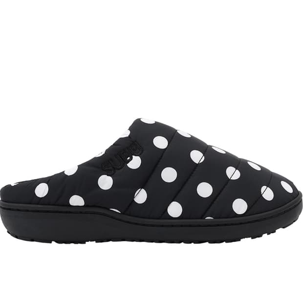 SUBU 스부 도트 패딩 슬리퍼 1사이즈