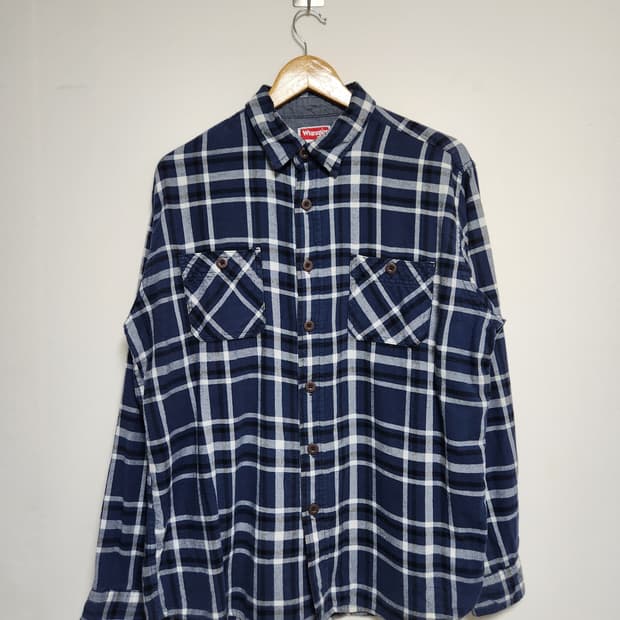 랭글러Wrangler 플란넬 셔츠 L - S141