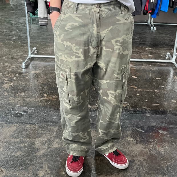 리바이스 카모플라주 카고 팬츠 