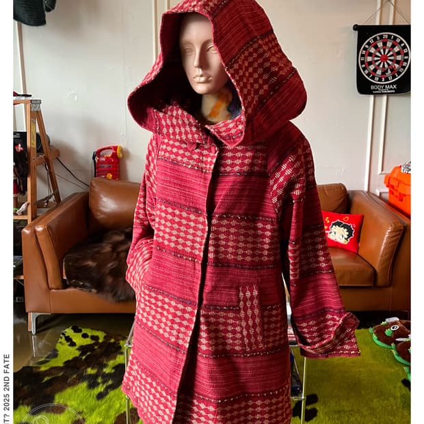 TITICACA Japan Big Hood Ethnic Coat