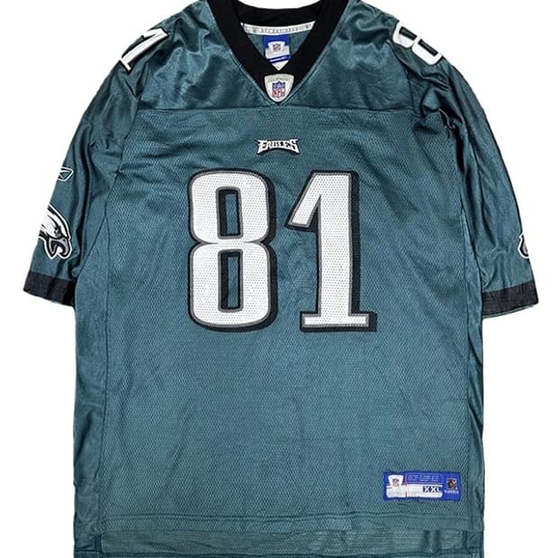 [2XL] REEBOK 필라델피아이글스 오웬스 NFL 매쉬풋볼저지