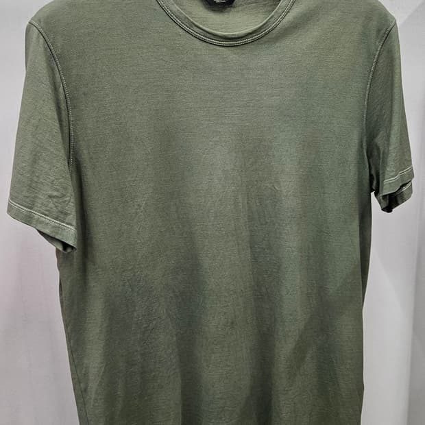 Massimo Dutti 카키색 반팔티 L