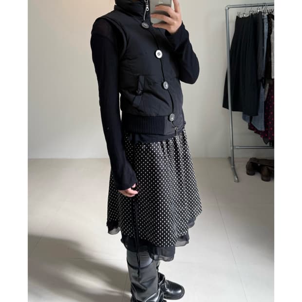 Comme ca ism 패딩 베스트