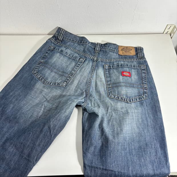31-33 디키즈 워크웨어 세미와이드핏 워싱 데님팬츠