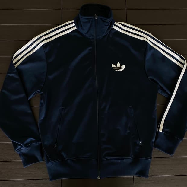 (L) 아디다스 파이어버드 져지 트랙탑 네이비