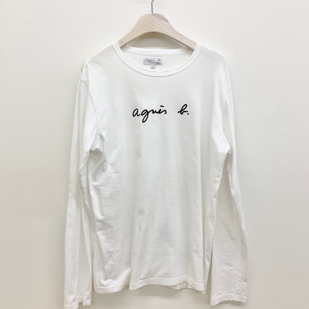 아네스베옴므 롱슬리브 티셔츠 longsleeve T