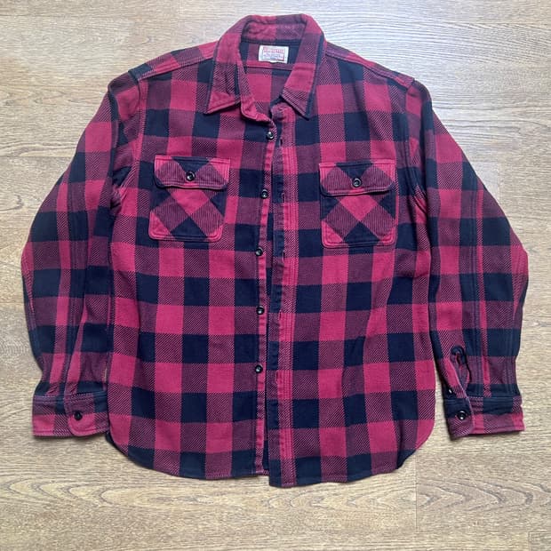 디럭스웨어 버팔로 플란넬셔츠 XL(100-105) 팝니다