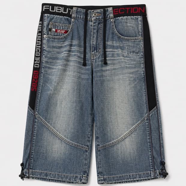 후부 컬렉션 미디 7부 반바지