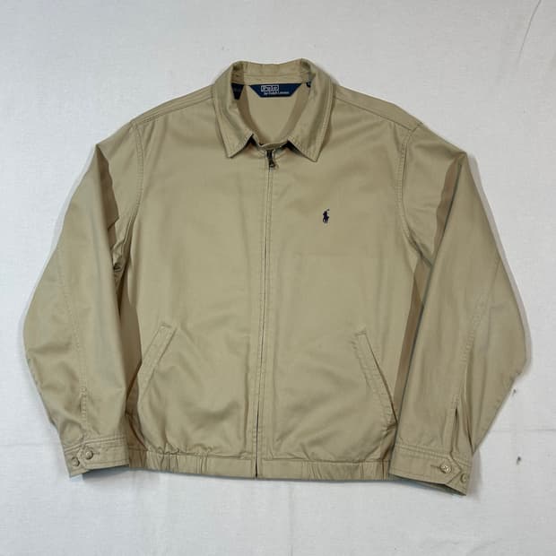 L) 폴로 랄프로렌 베이지 베이포트 스윙탑 코튼 자켓