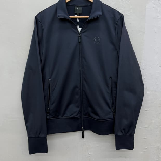 아르마니 익스체인지 2-Way 트랙탑 네이비