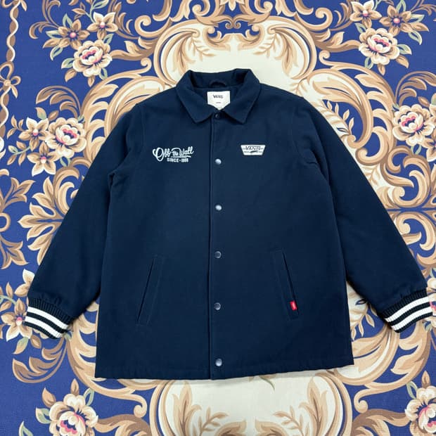 (L)반스 Vans 울 바시티자켓(네이비)