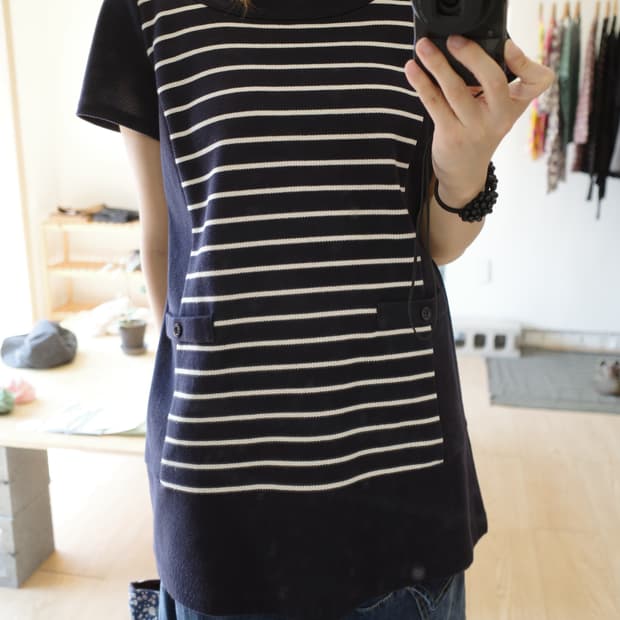 courreges stripe T 