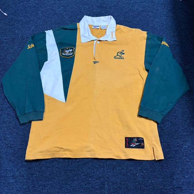 리복 90s 빈티지 왈라비 폴로 셔츠