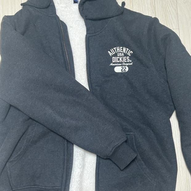 디키즈 양털 후드집업